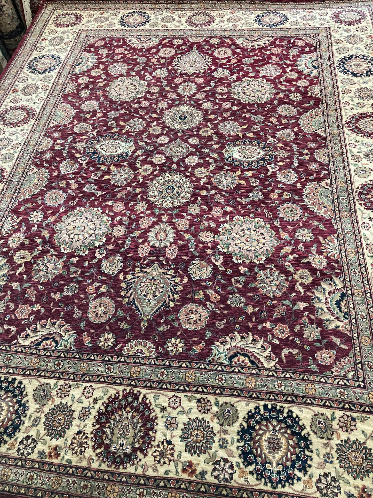 8x10 Red Persian Tabriz