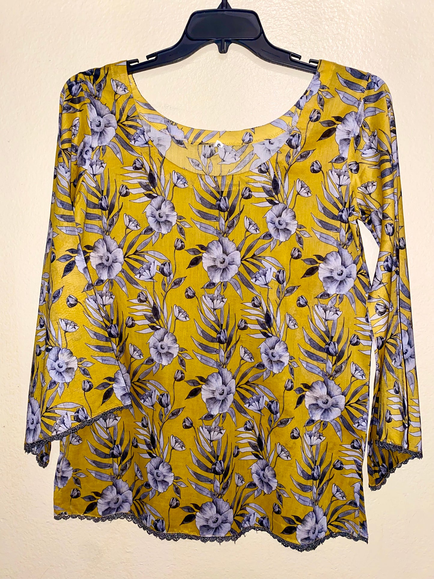 Yellow Nature Blouse