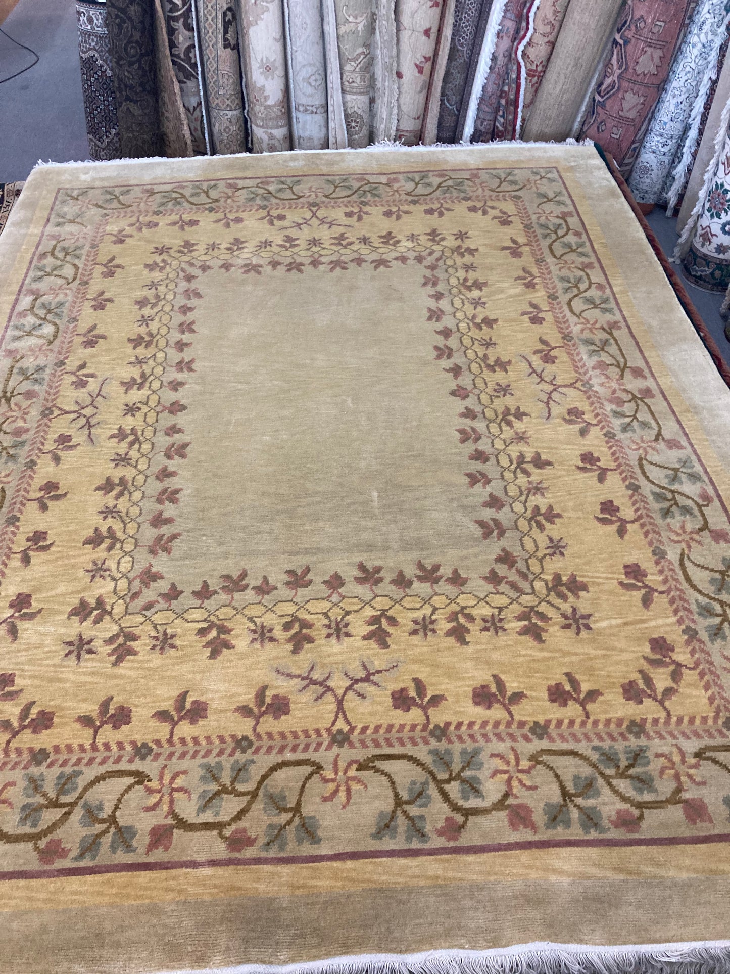 8x10 Light Yellow Indo-Tibet