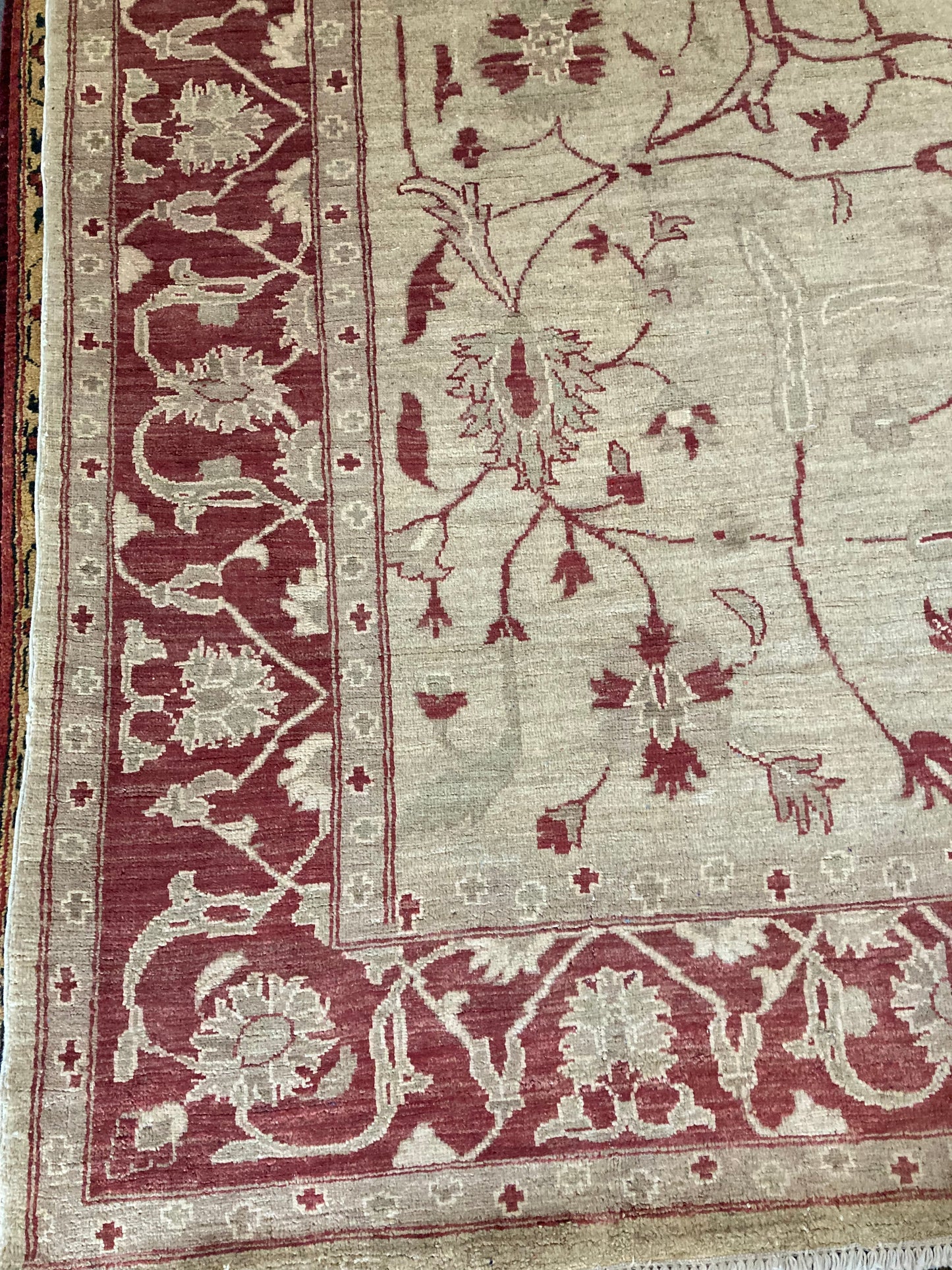 8x10 Tan Turkish Oushak