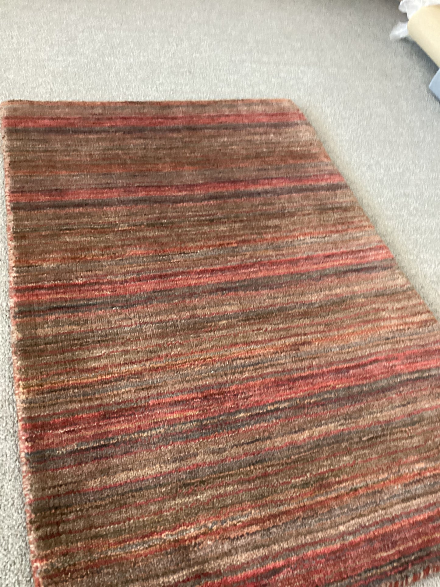 2x3 Red Handloomed Rug
