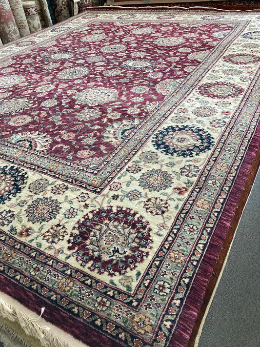 8x10 Red Persian Tabriz