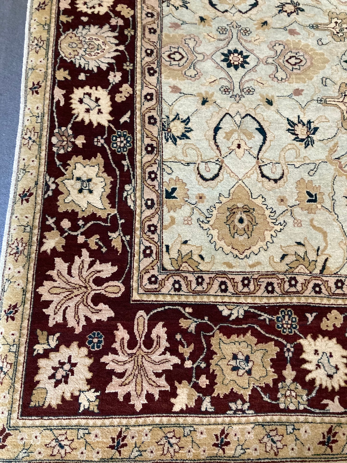 8x10 Beige Indo-Oushak
