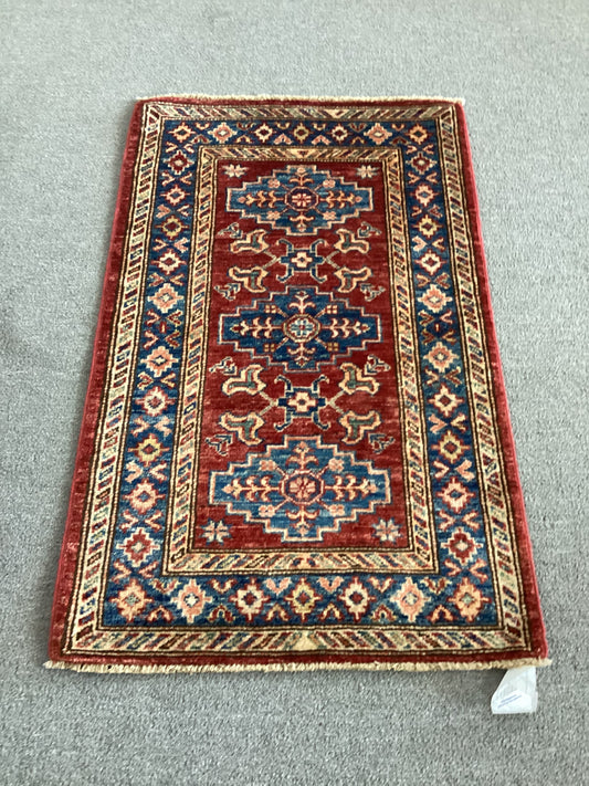 2x3 Red Kazak Rug