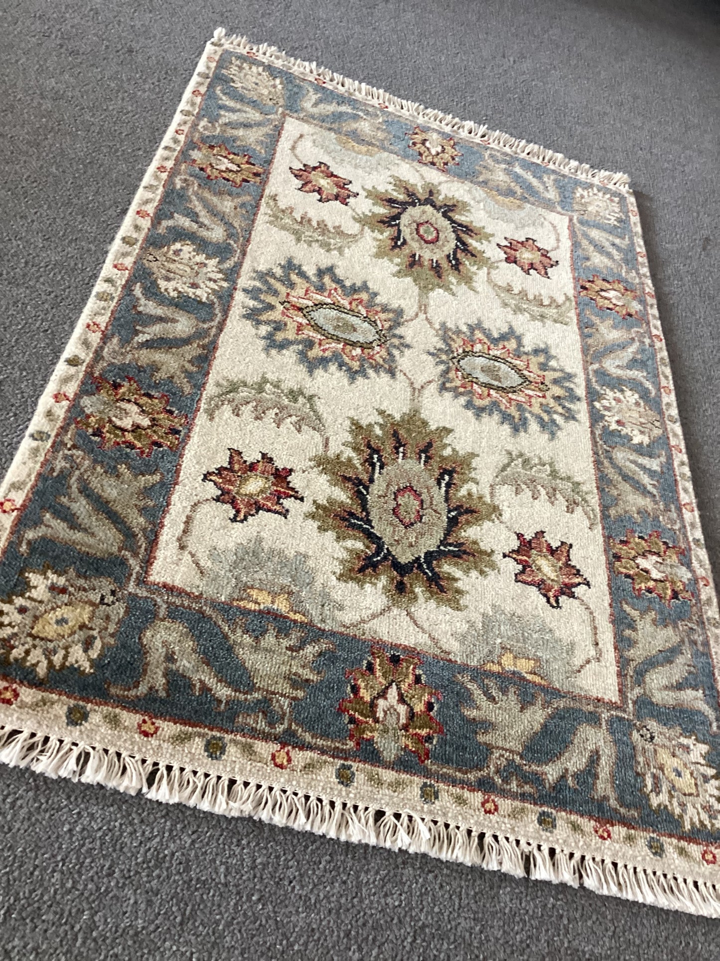 2x3 Light Blue Sultan Rug