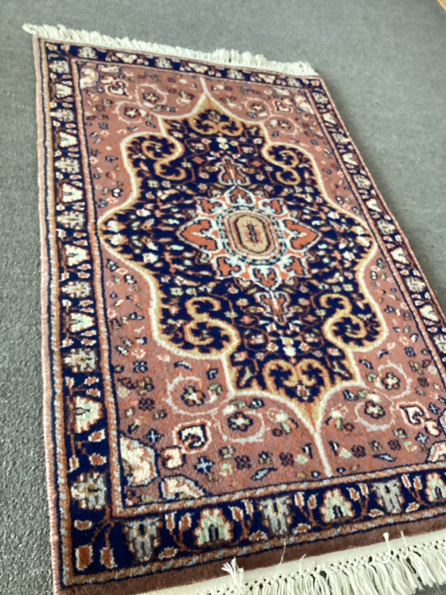 2x3 Red Indo Persian Rug