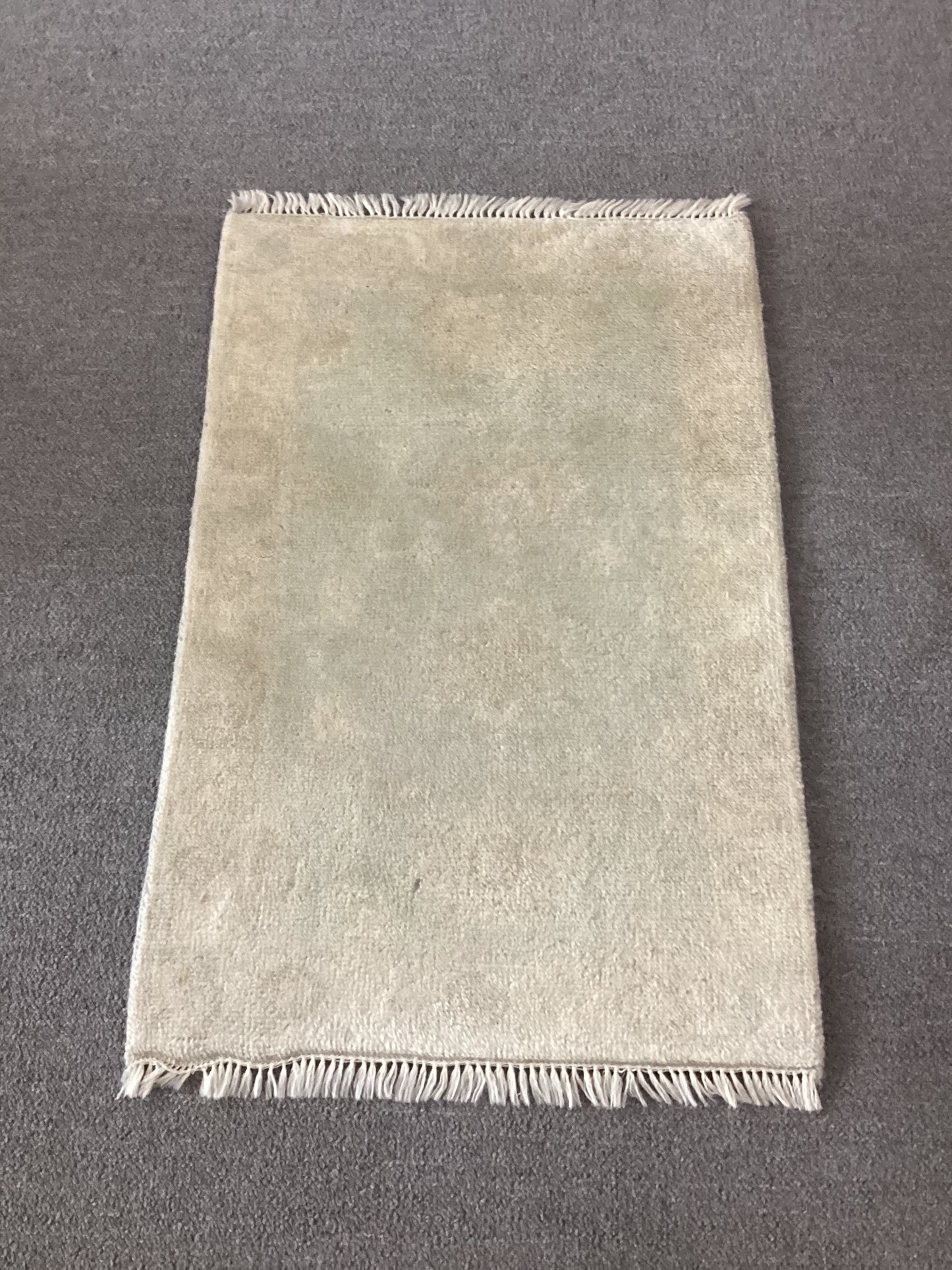 2x3 Beige Indo Oushak Rug