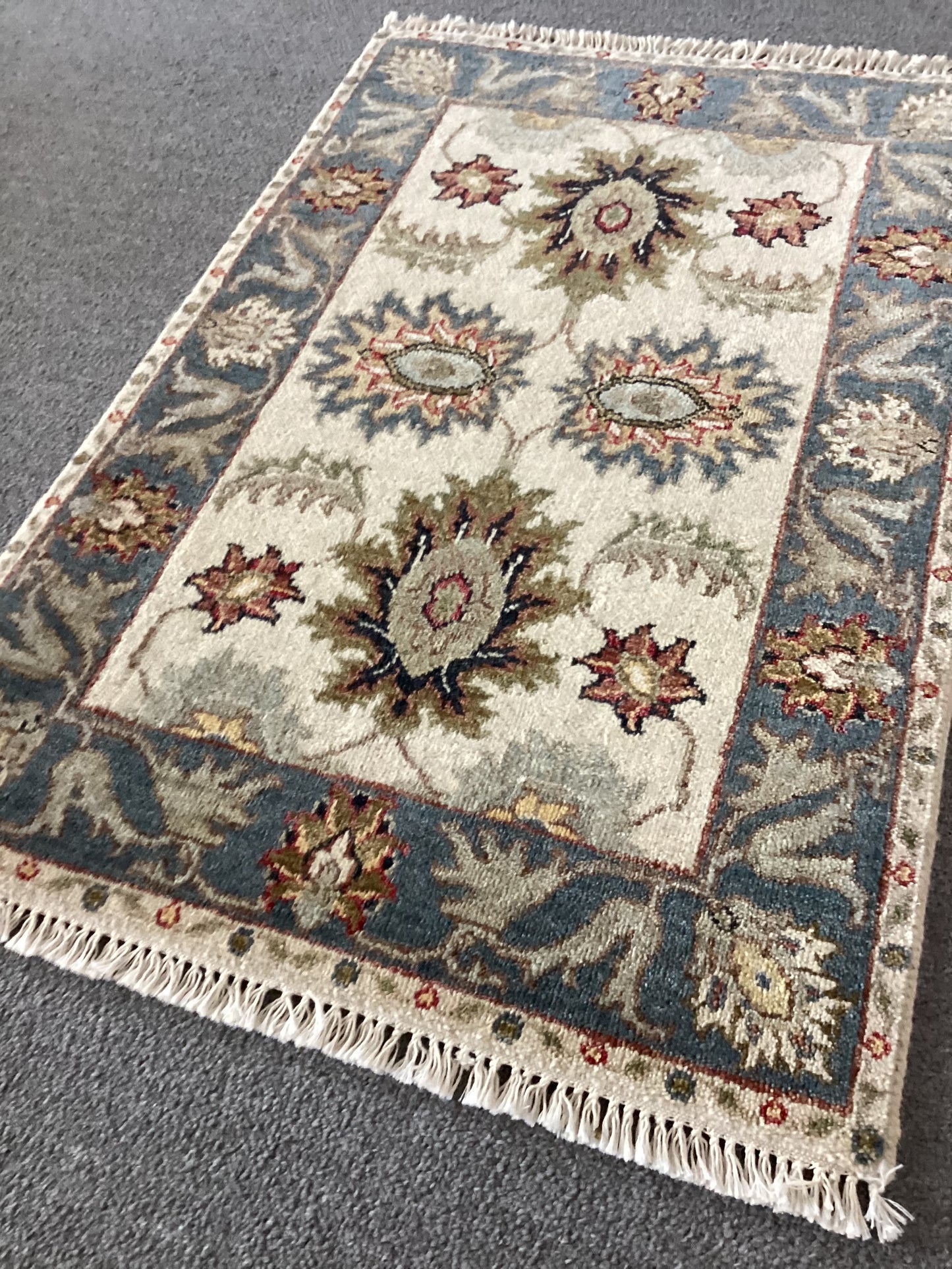 2x3 Light Blue Sultan Rug