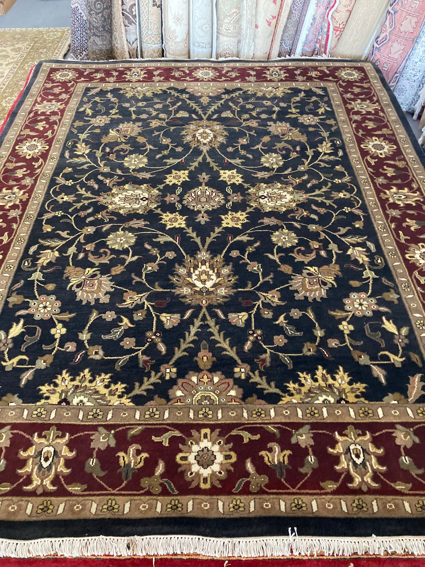 8x10 Black Indo-Persian