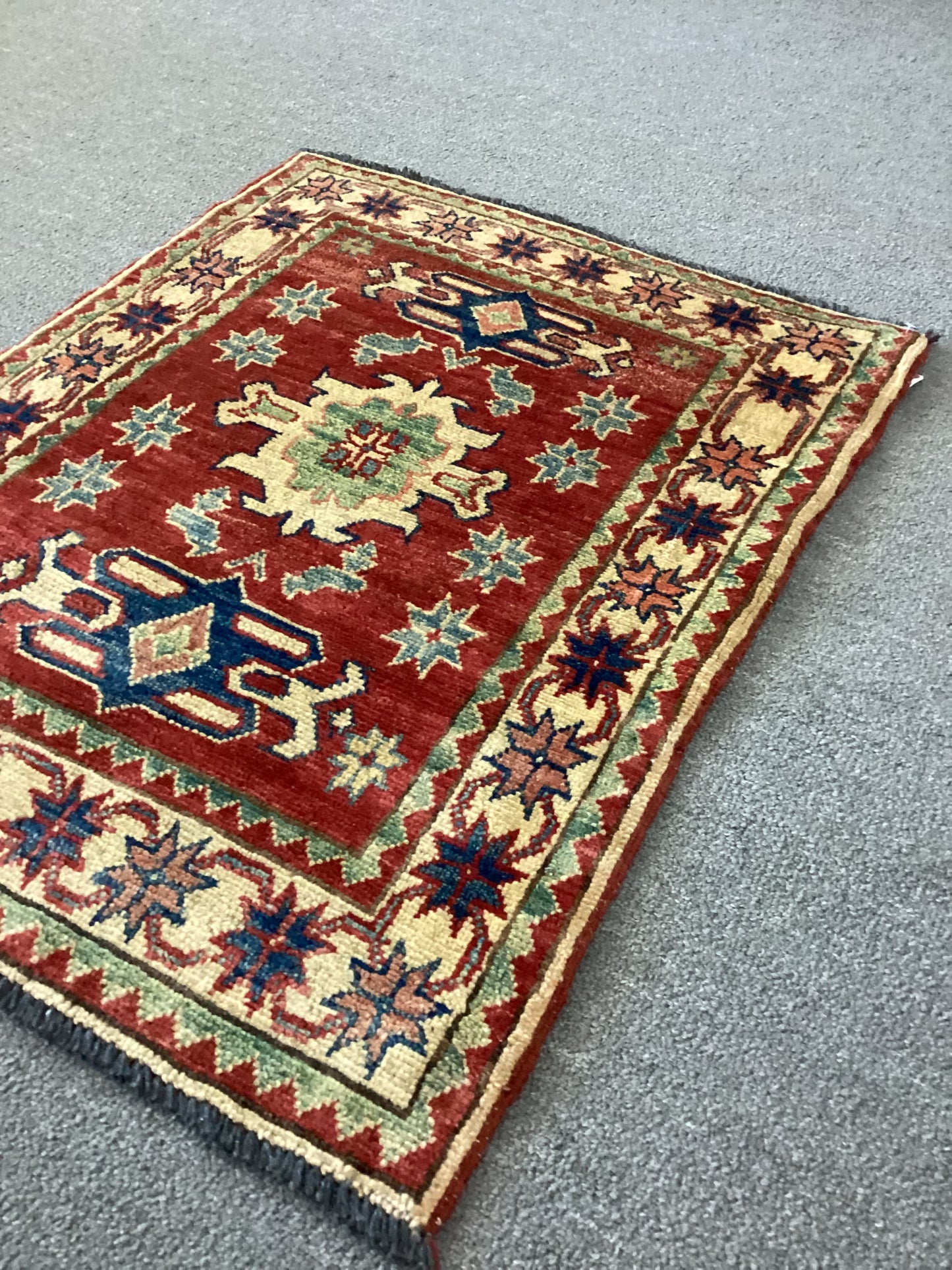 2x3 Red Kazak Rug