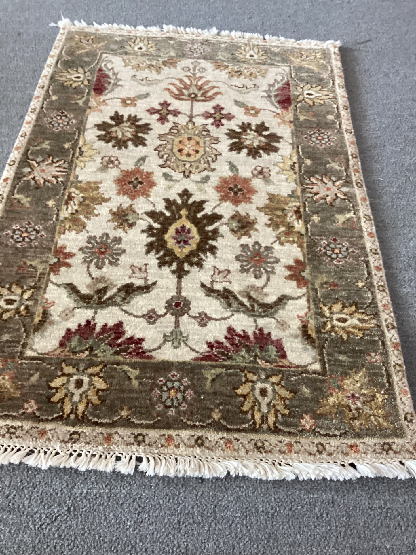 2x3 Light Brown Sultan Rug