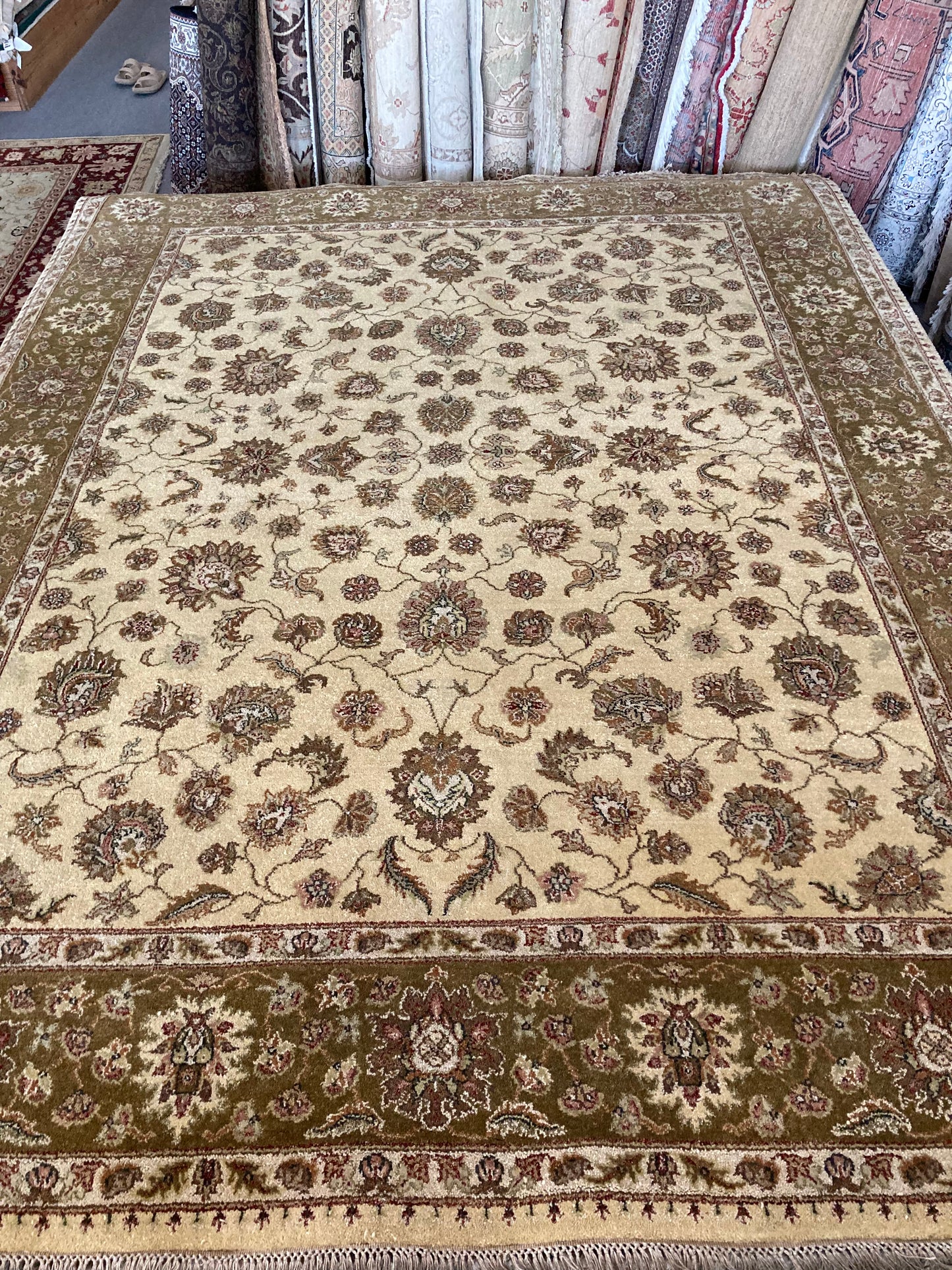 8x10 Tan Indo-Turkish