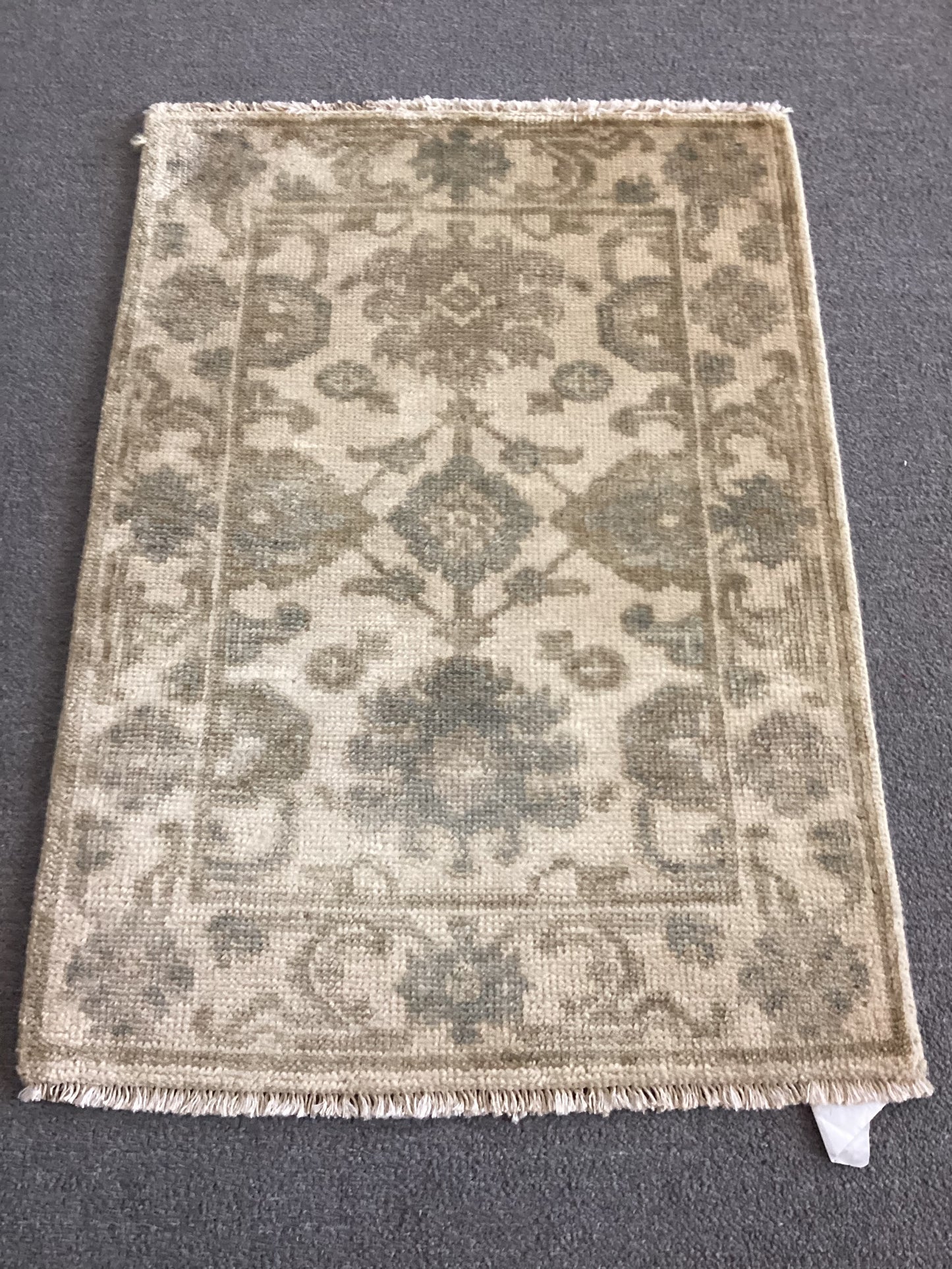 2x3 Silver Turkish Rug