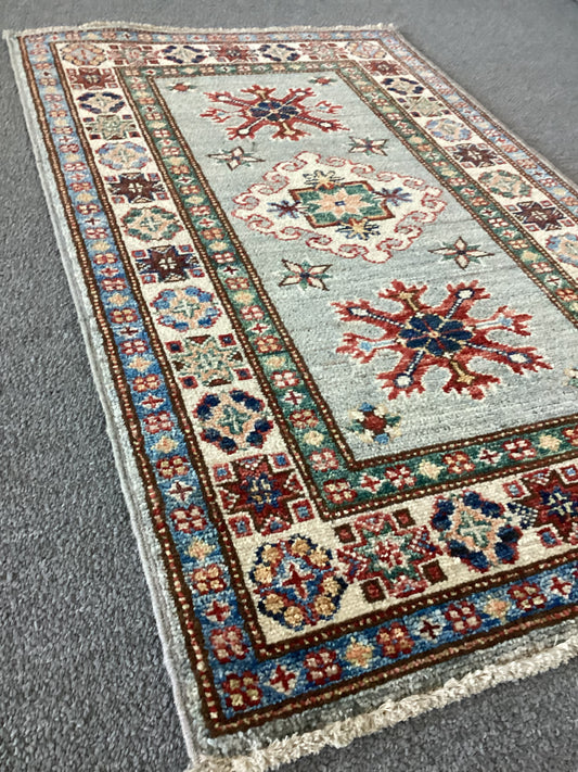 2x3 Light Blue Kazak
