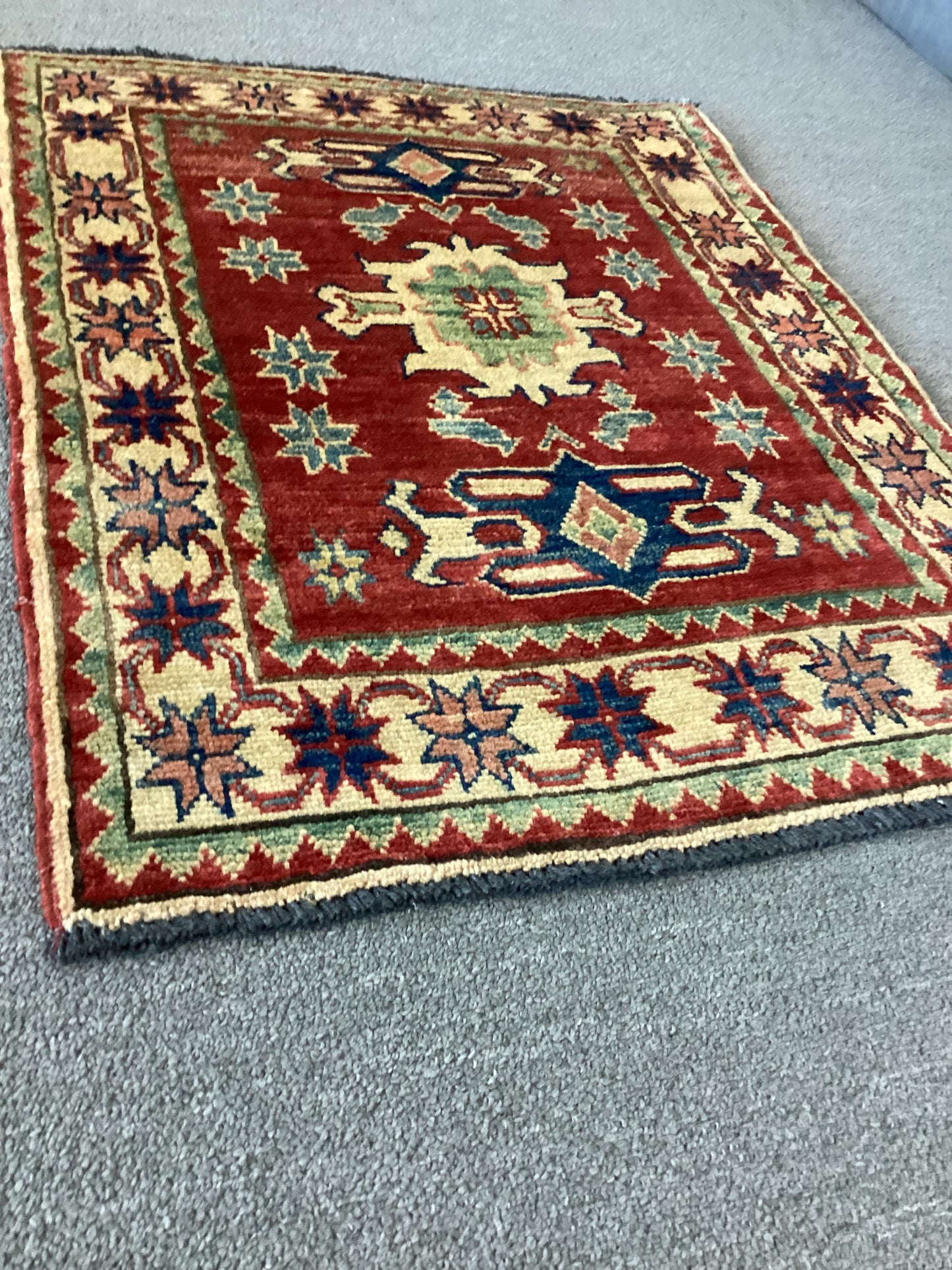 2x3 Red Kazak Rug