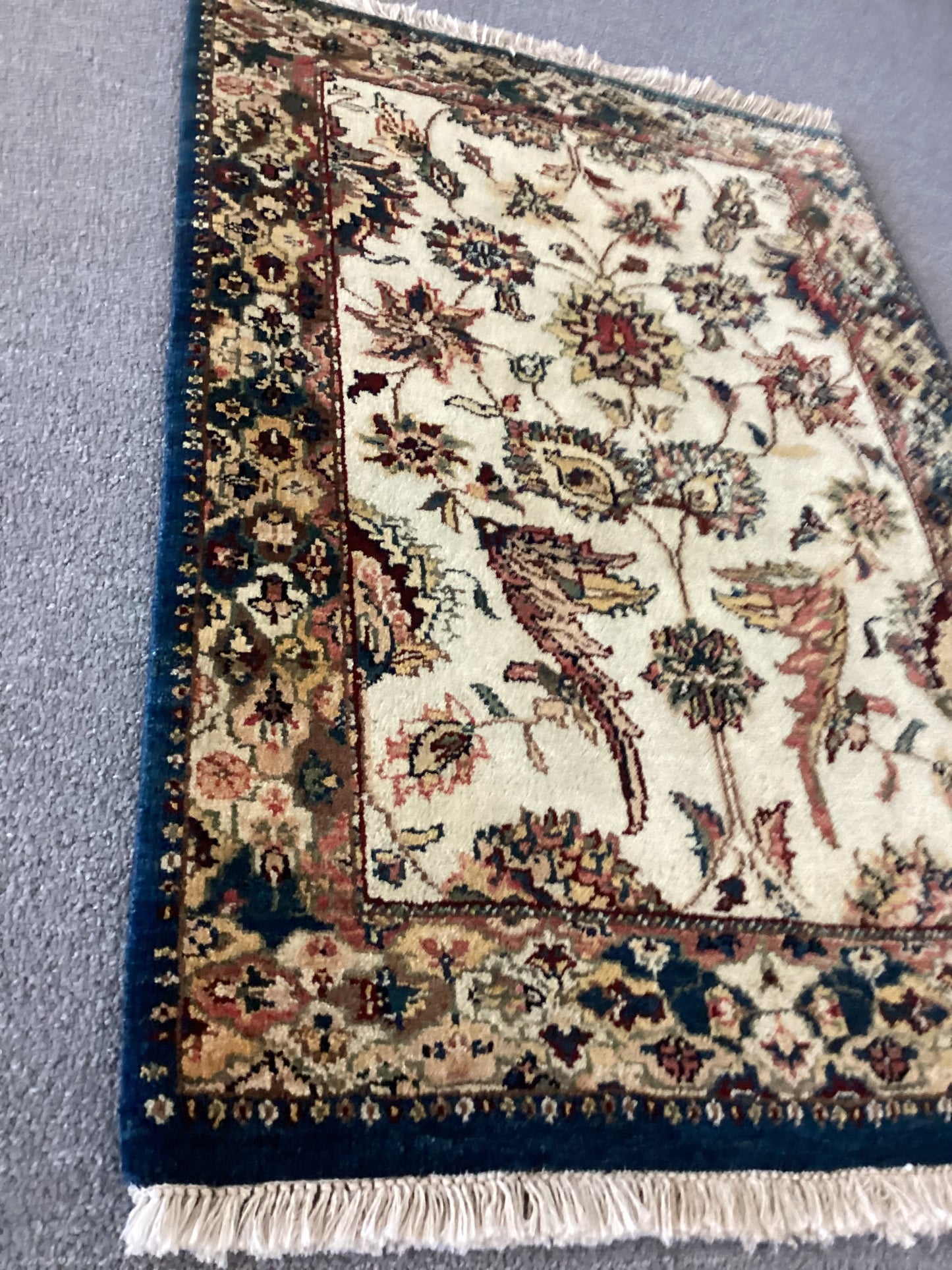 2x3 Beige Indo Persian Rug