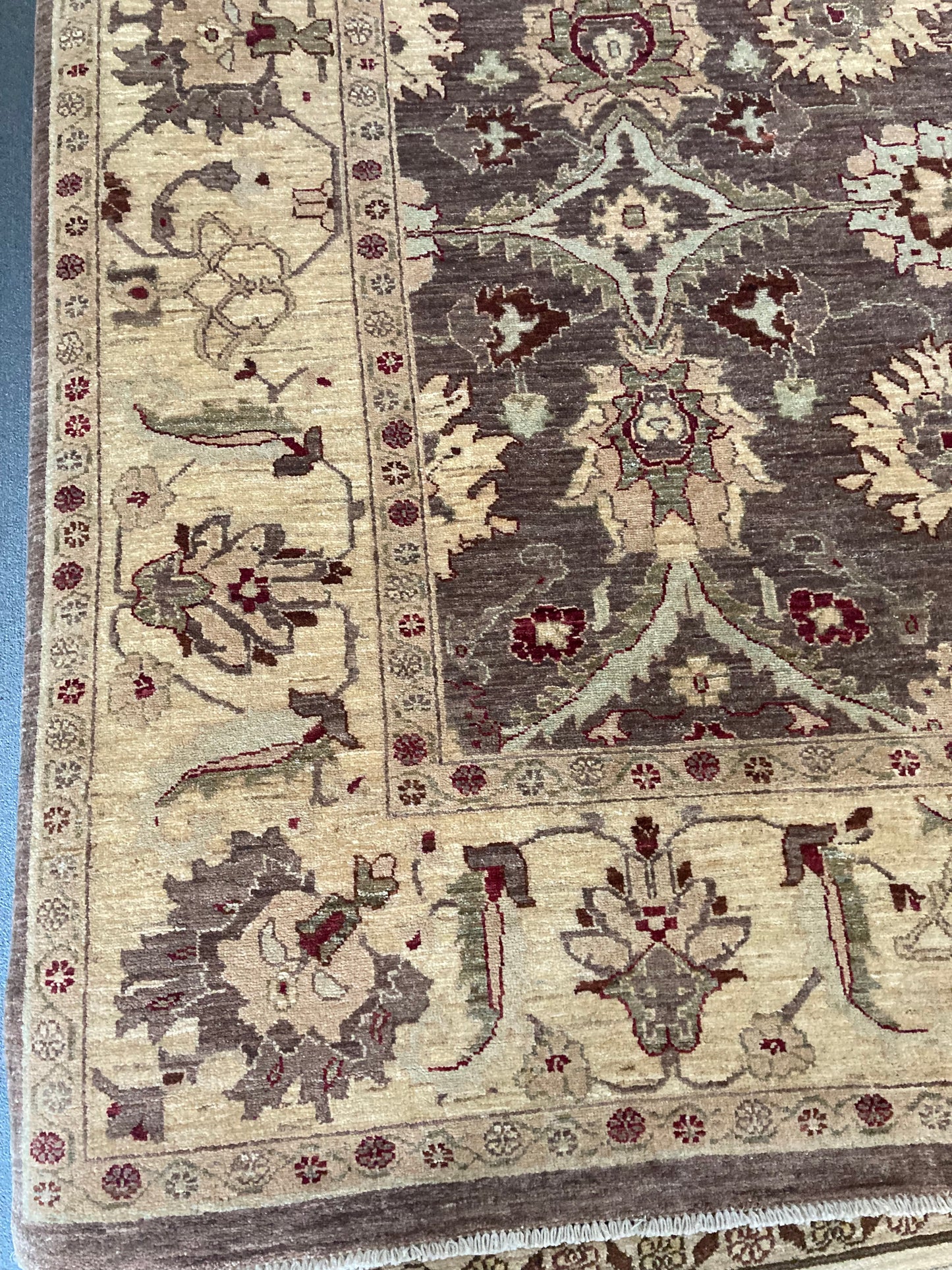 8x10 Brown Turkish Oushak