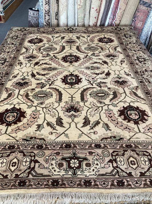 8x10 Biege Turkish Oushak