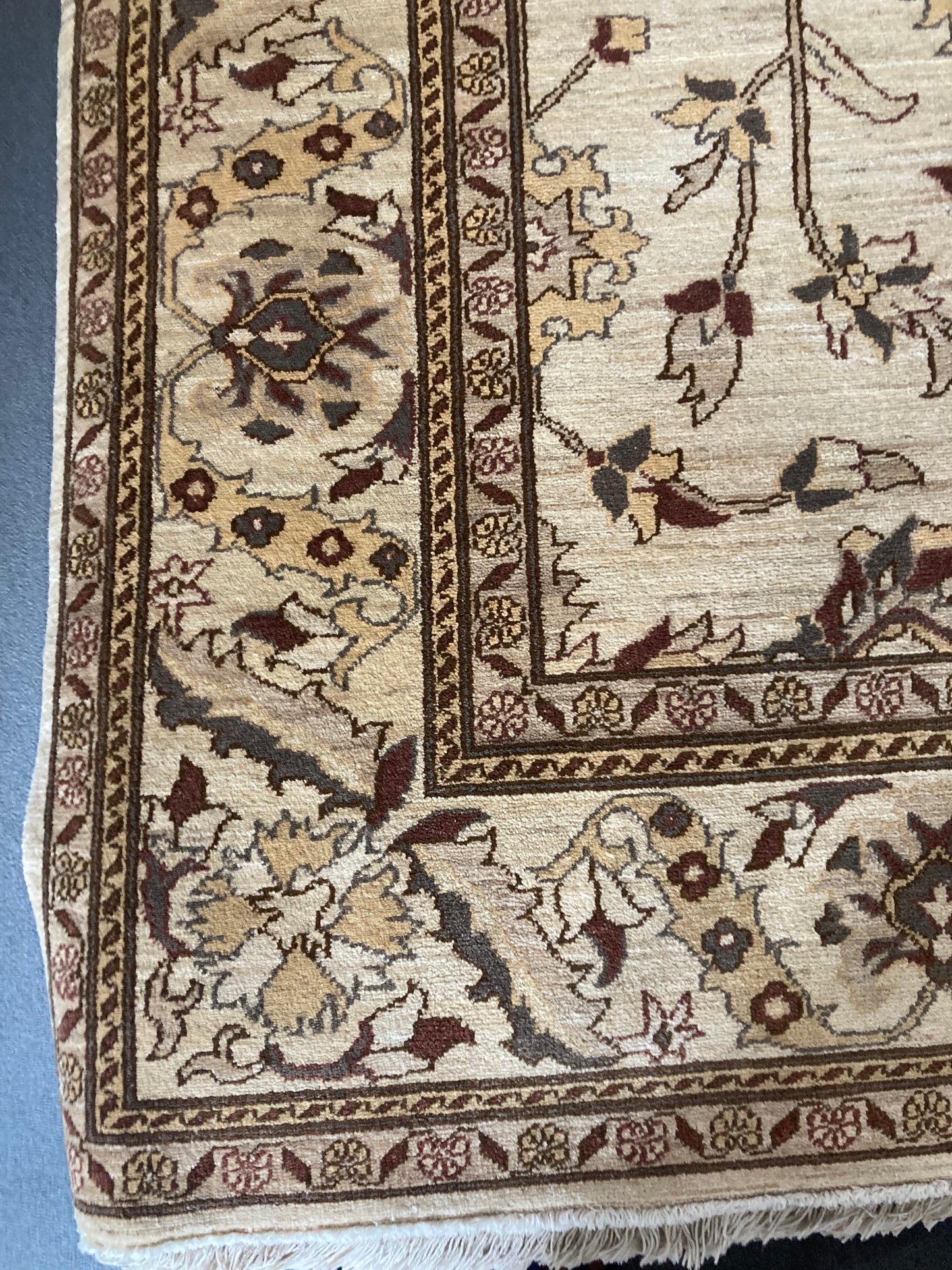 8x10 Tan Turkish Oushak