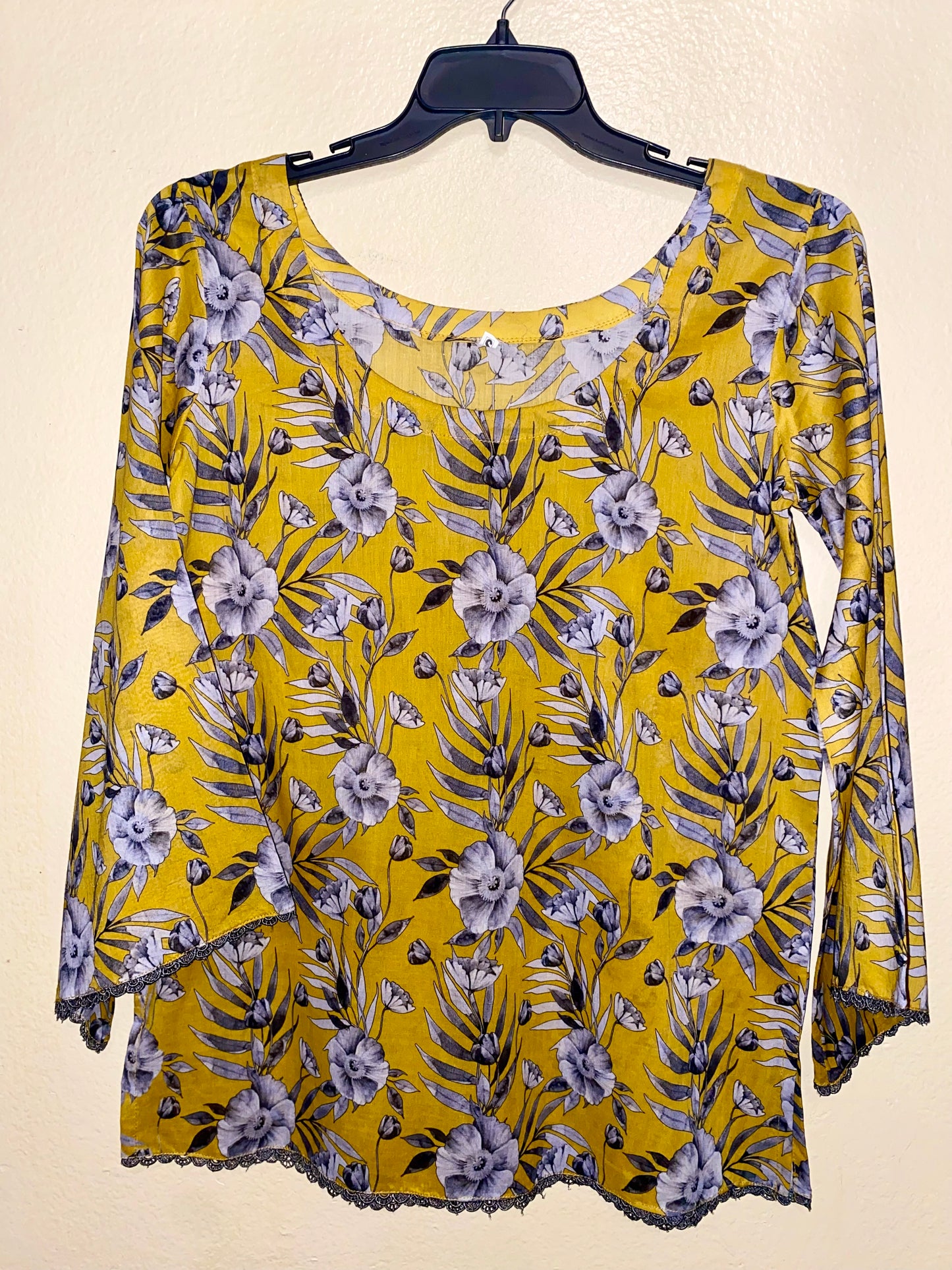 Yellow Nature Blouse