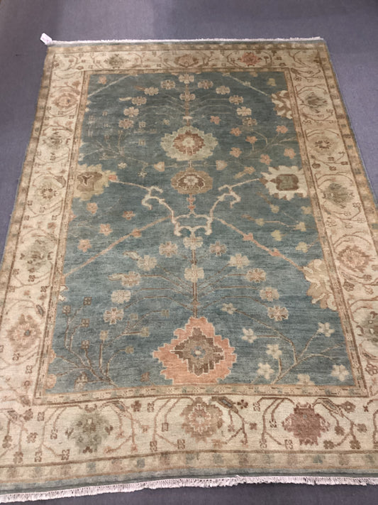 6 X 8’9 Light Blue Rug