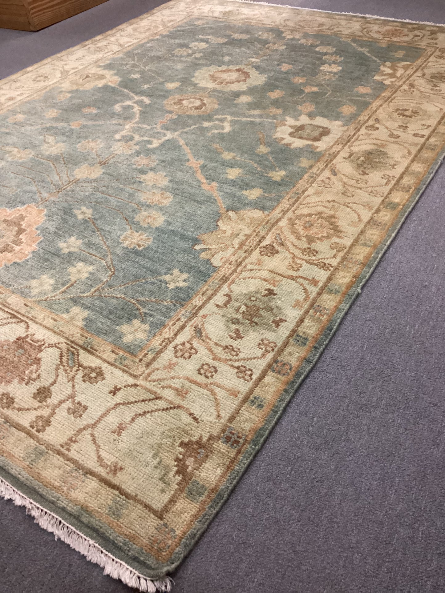 6 X 8’9 Light Blue Rug