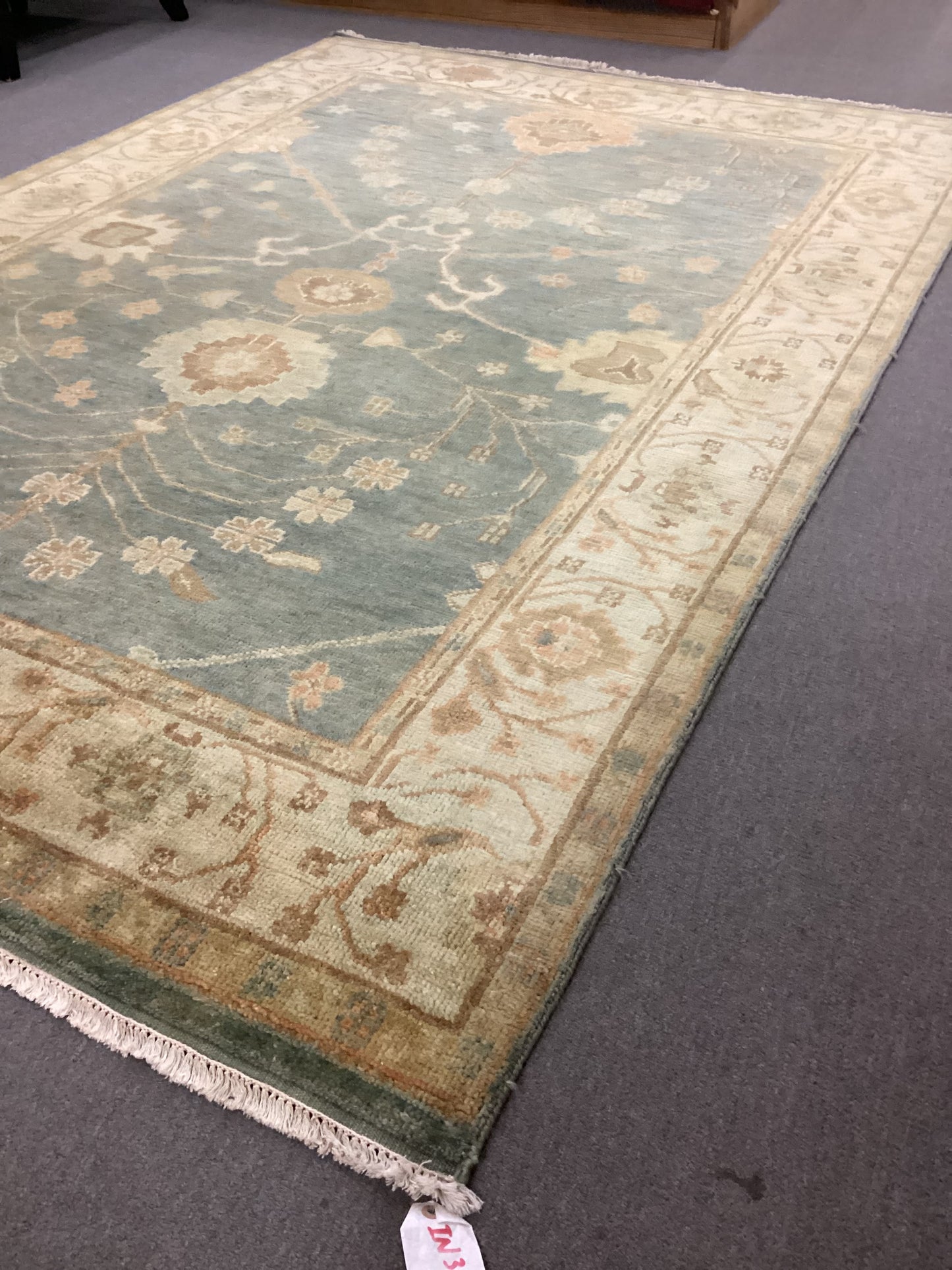 6 X 8’9 Light Blue Rug