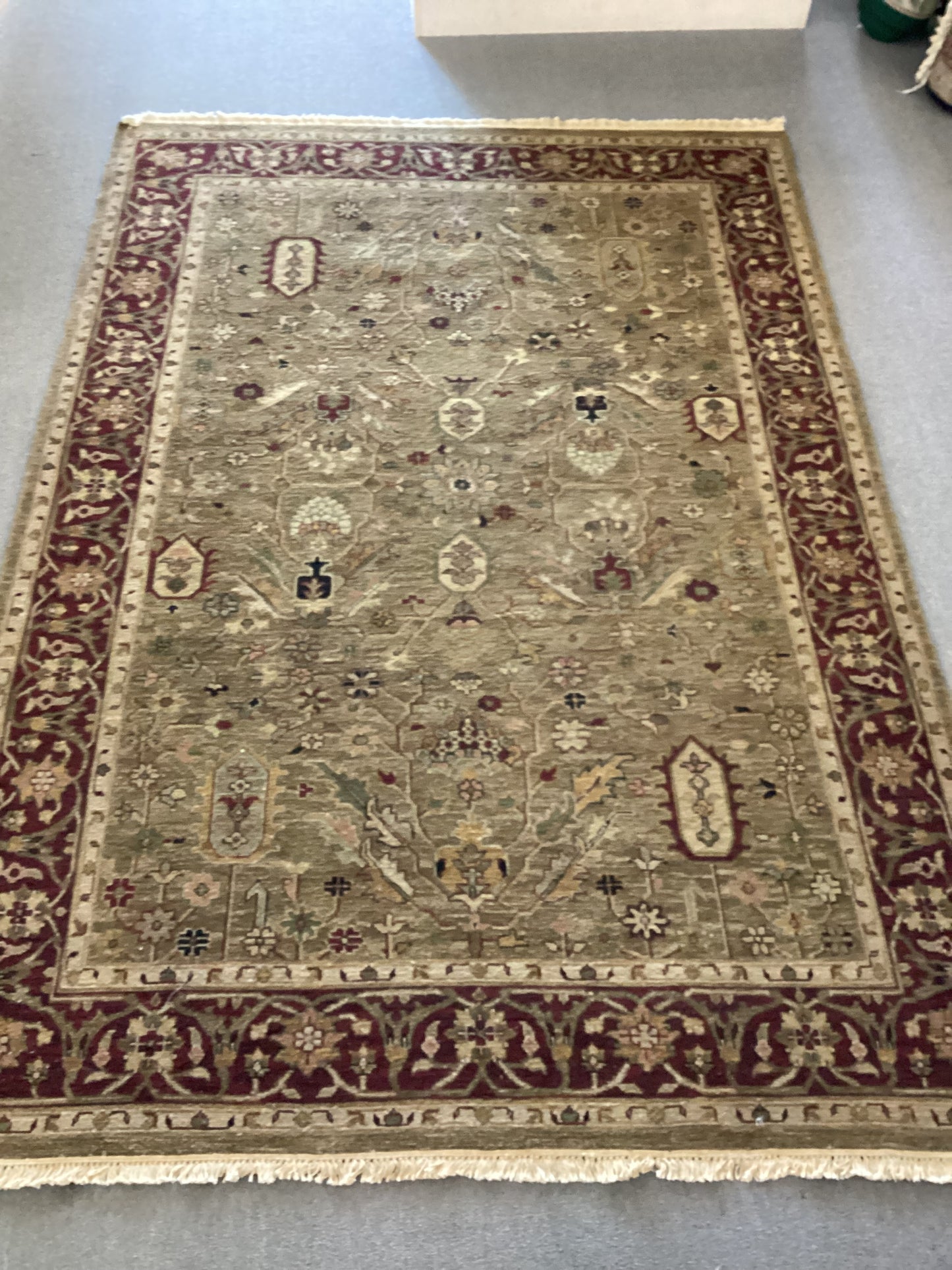 6’1 X 8’10 Brown Sumack Rug