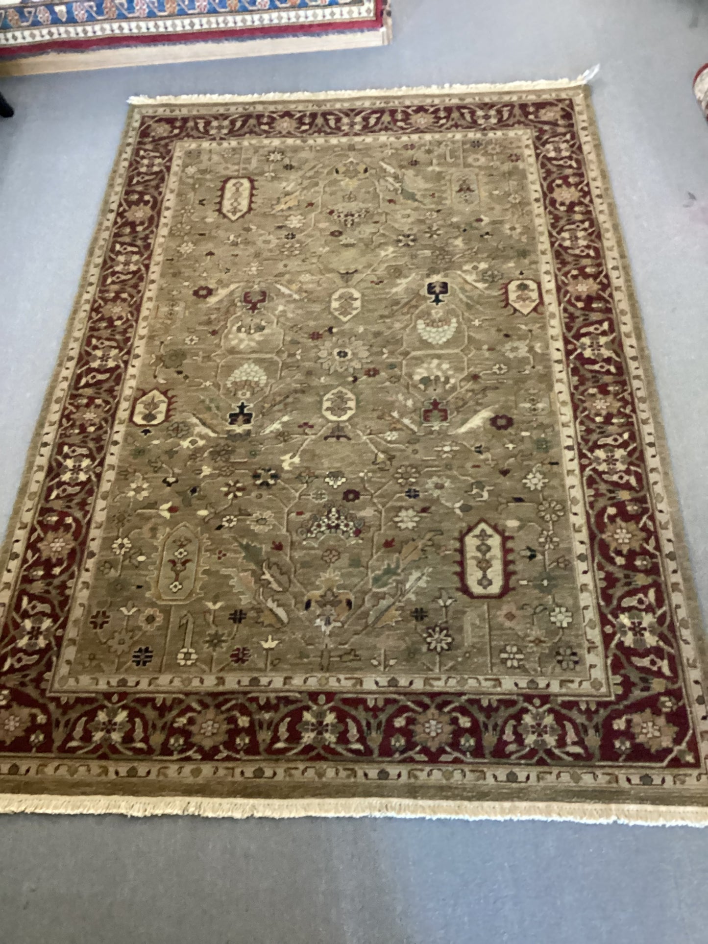 6’1 X 8’10 Brown Sumack Rug