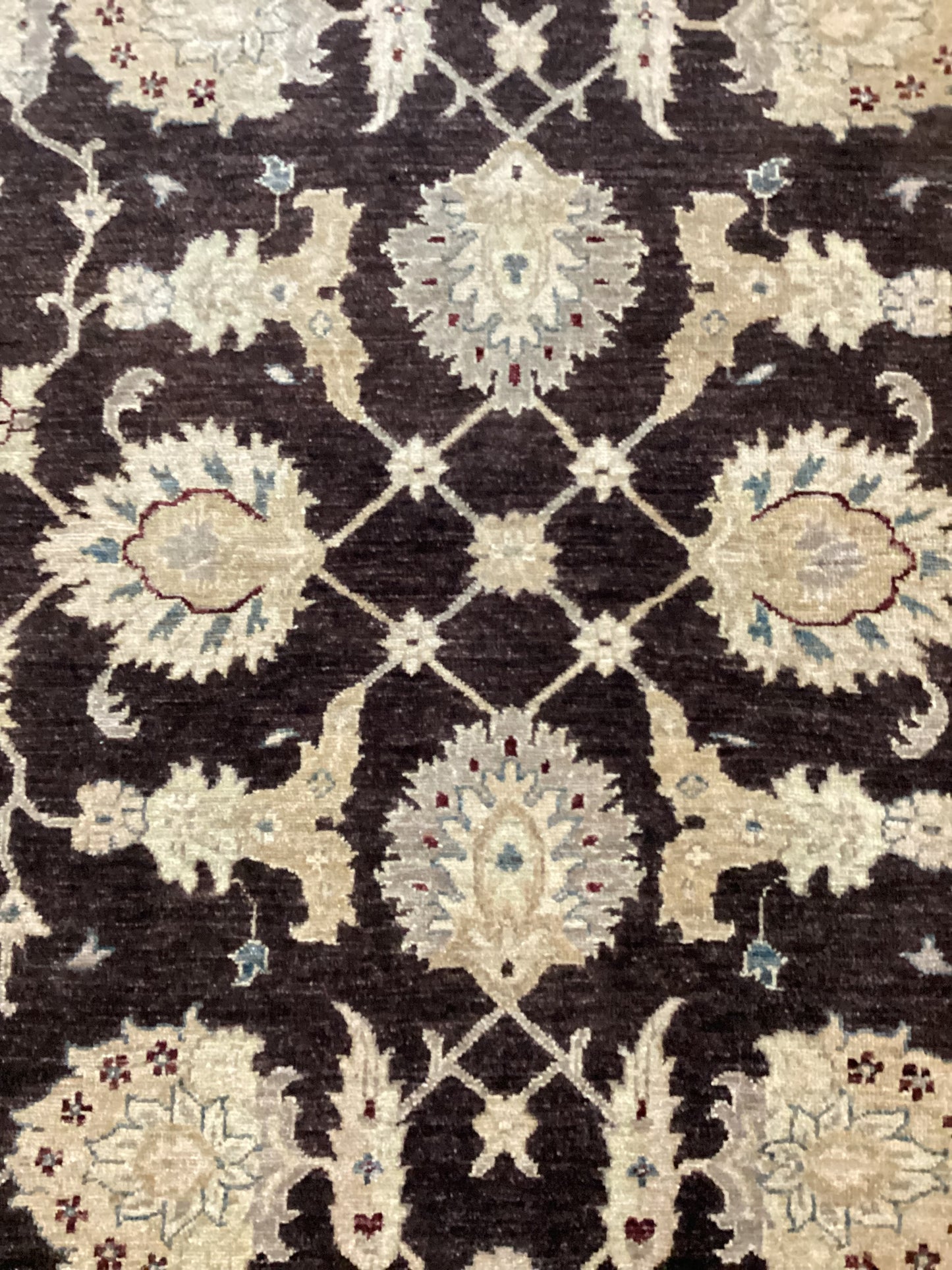 6’2 X 8’9 Brown Turkish Oushack Rug