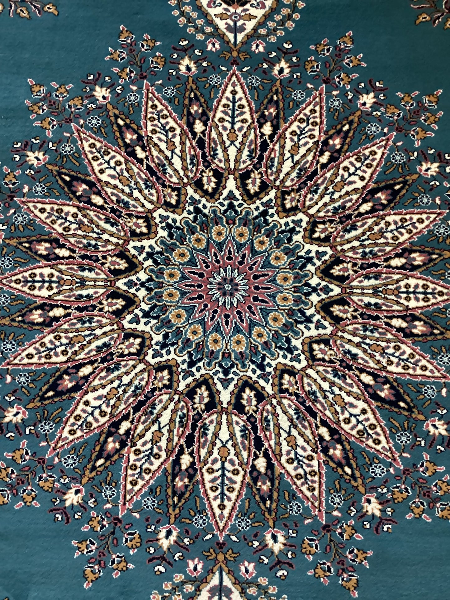 6’7 X 9’9 Blue Isfahan Rug