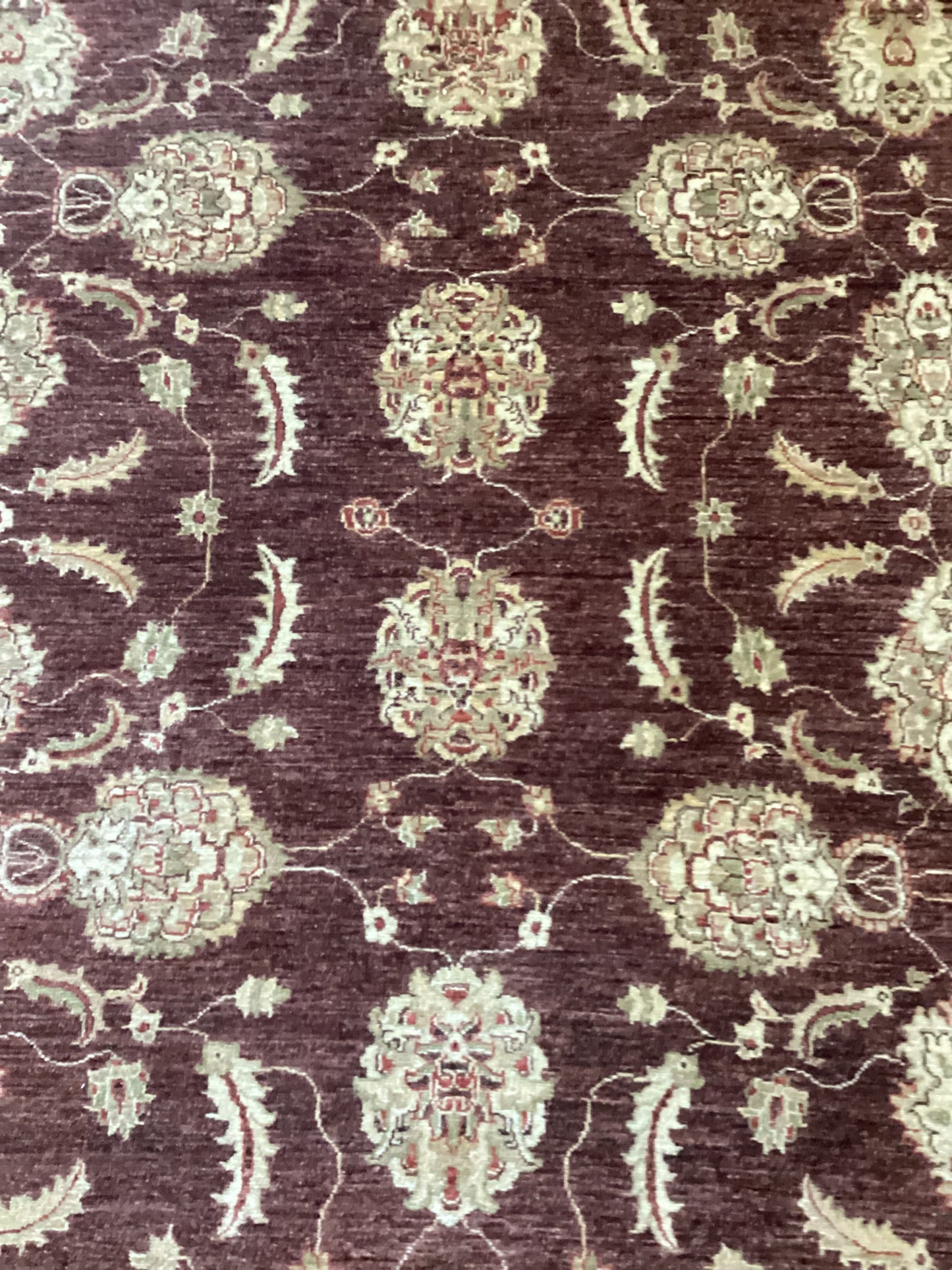 6’5 X 8 Brown Turkish Oushack Rug