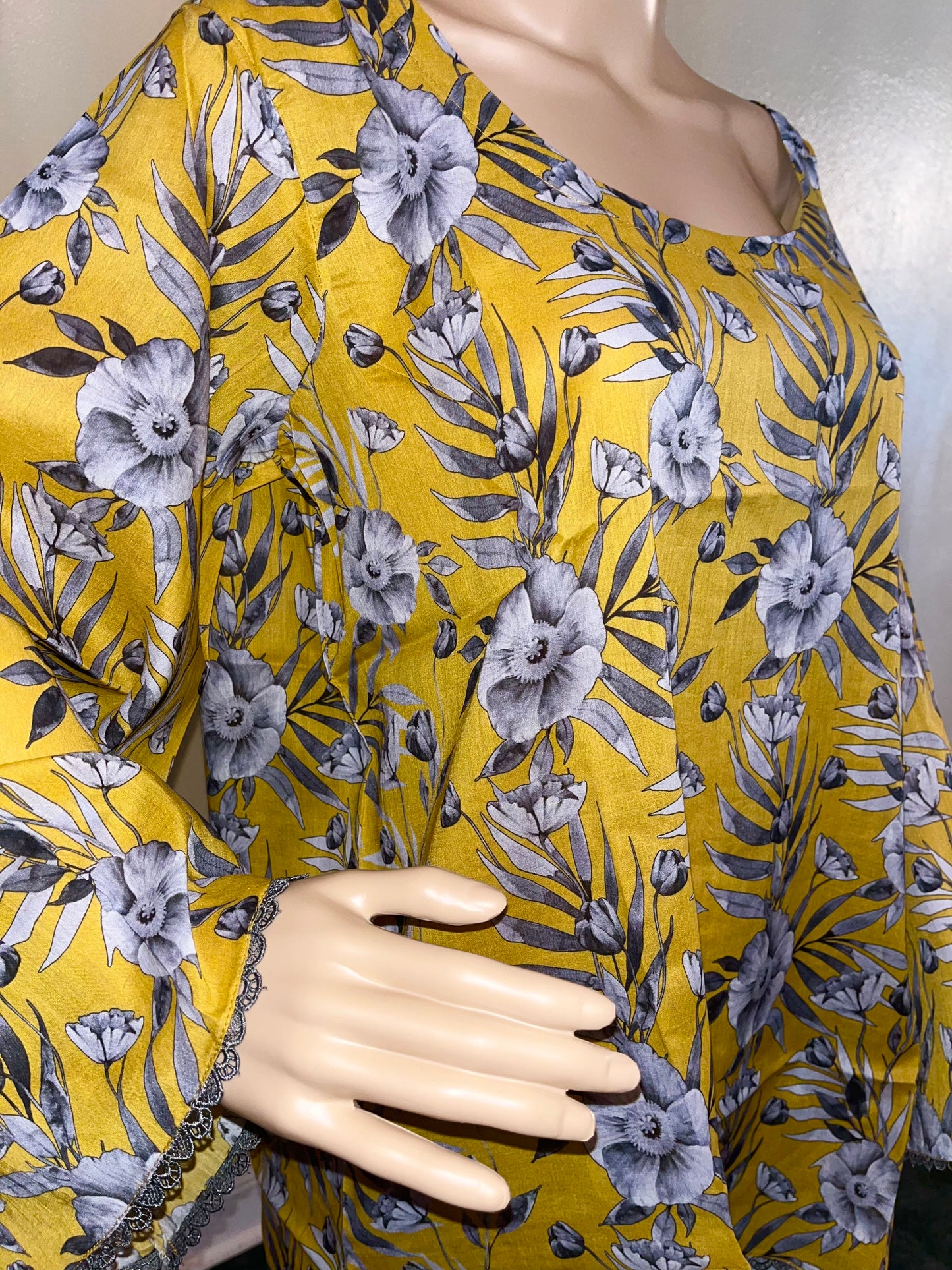 Yellow Nature Blouse